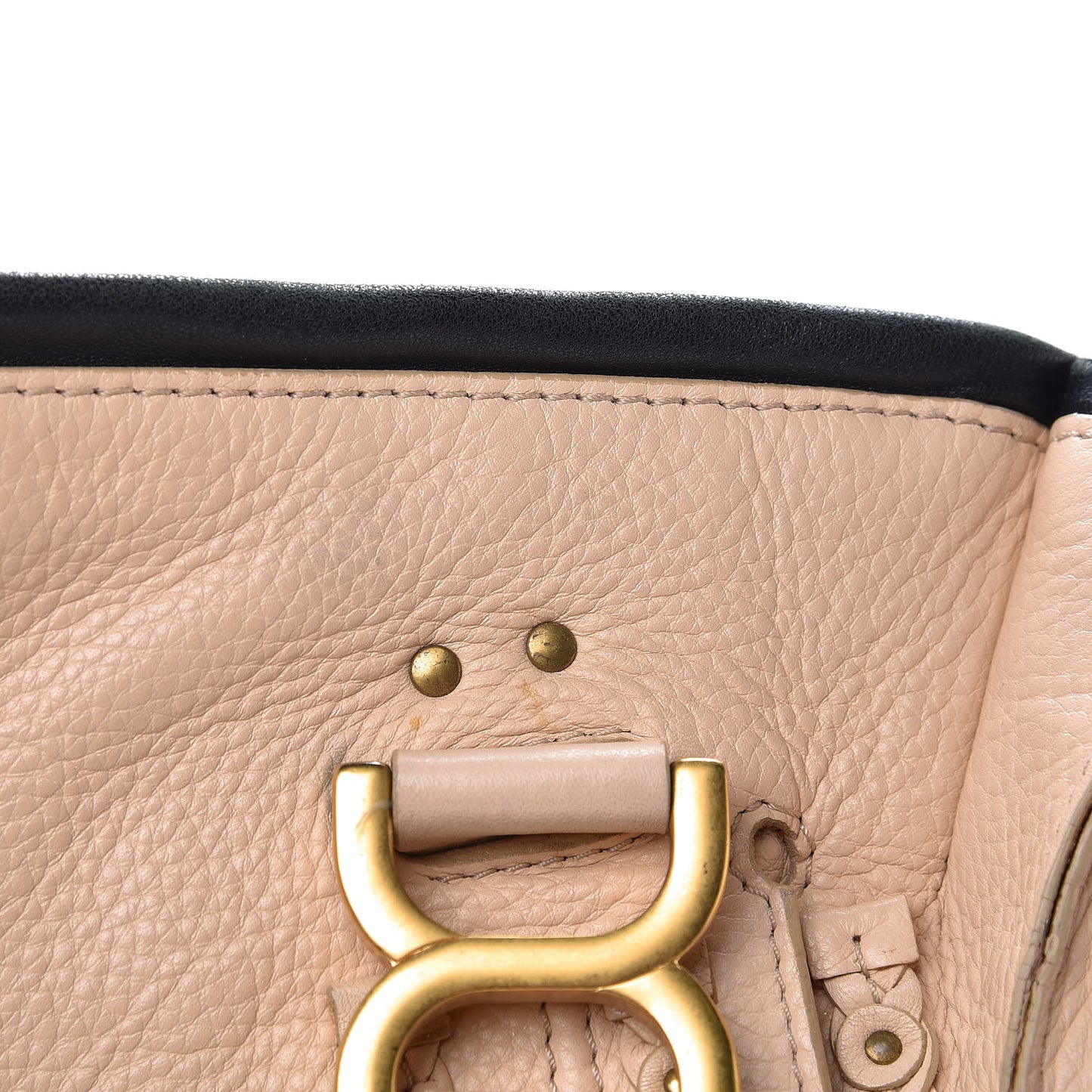 Calfskin Medium Marcie Satchel Cream