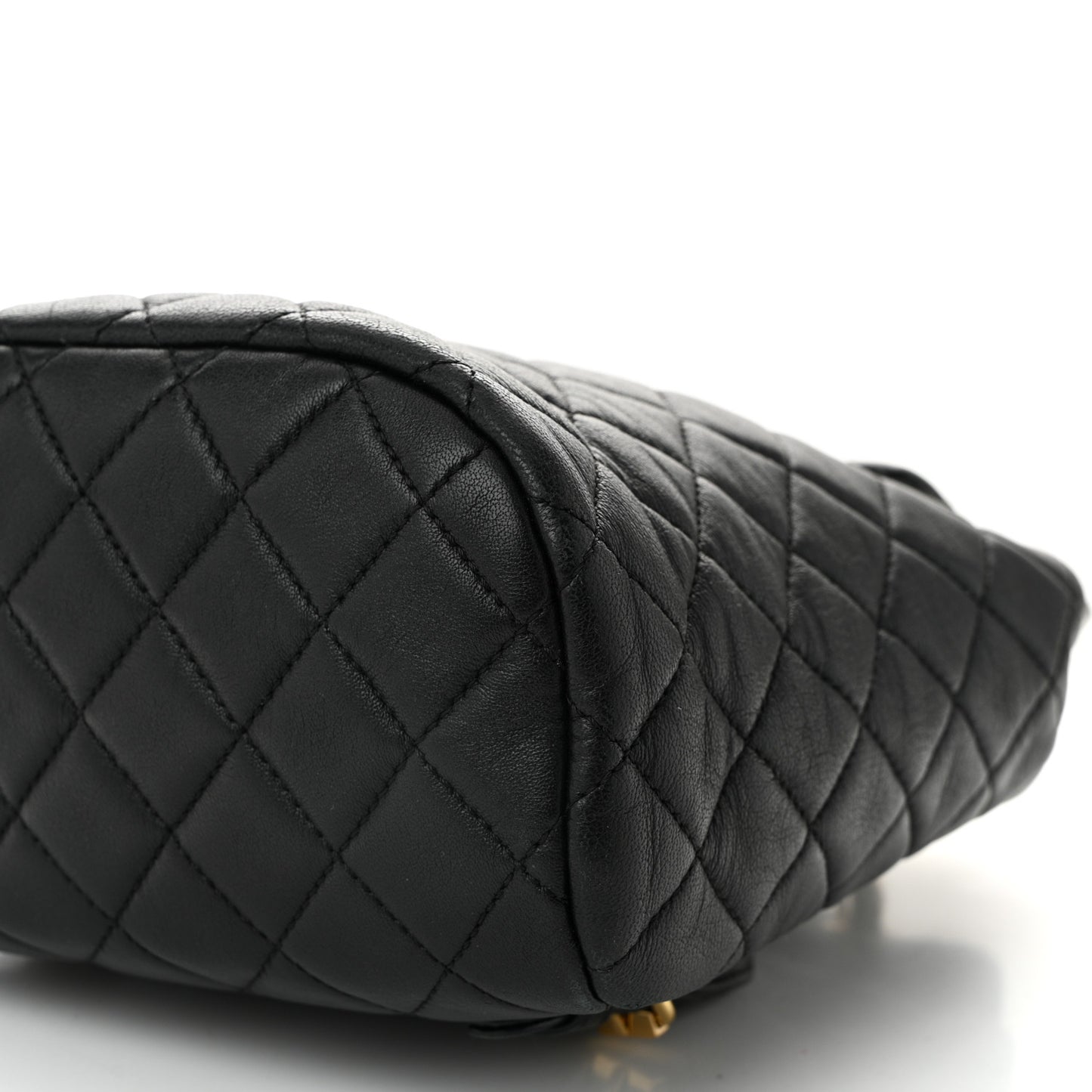 Lambskin Quilted Mini Urban Spirit Backpack Black