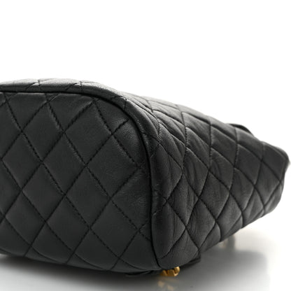 Chanel Lambskin Quilted Mini Urban Spirit Backpack Black 10 of 12