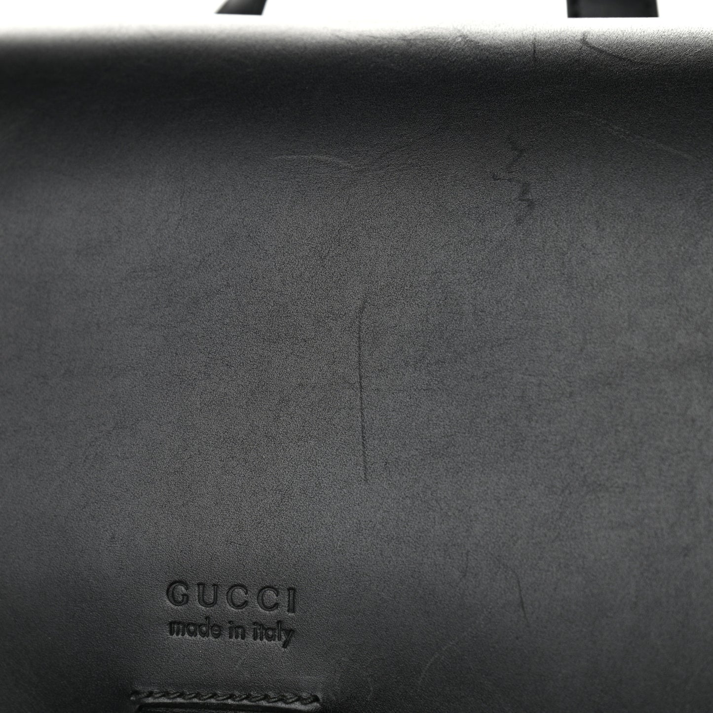 GG Supreme Monogram Caleido Backpack Black
