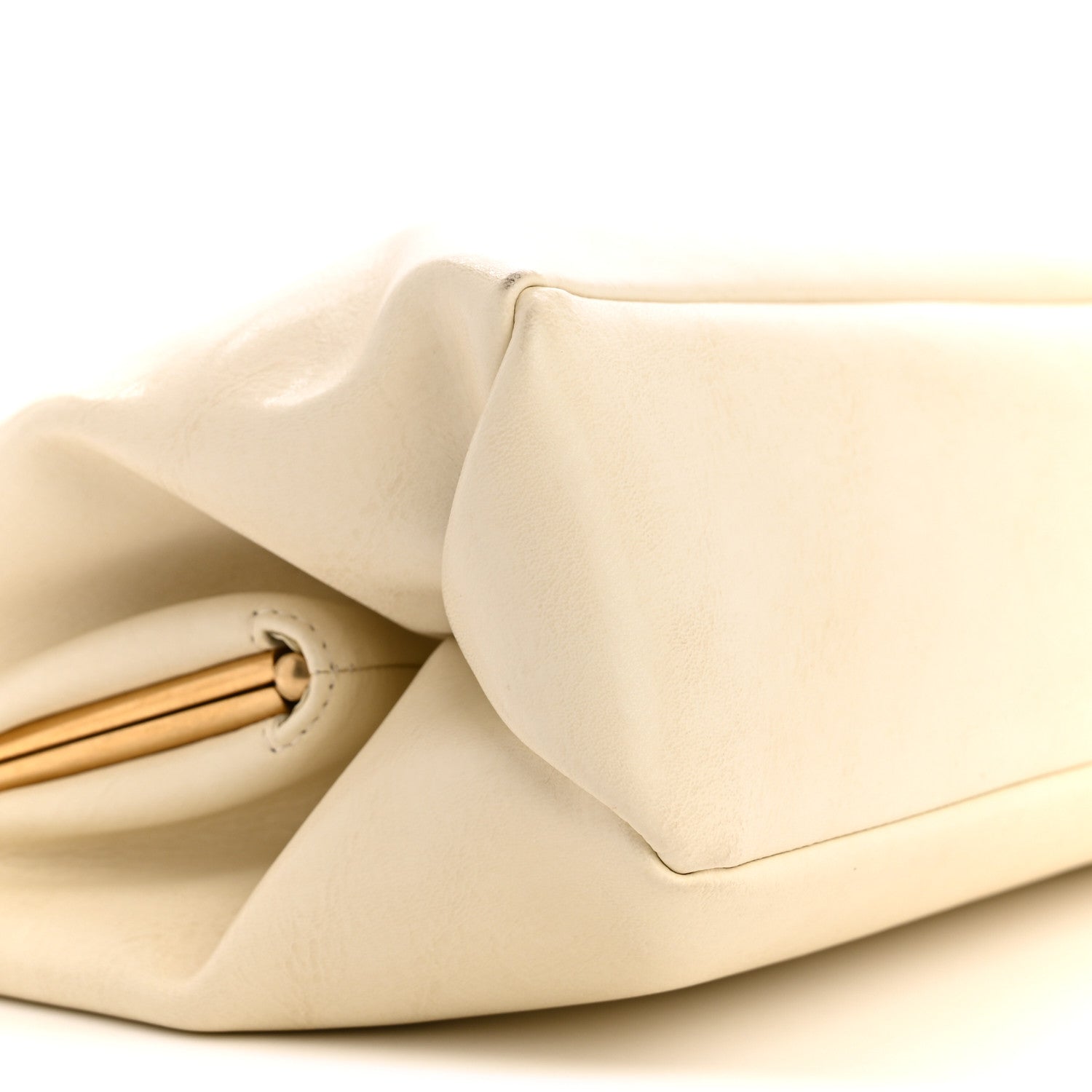 Celine Smooth Calfskin Eyelet Small Top Handle Bag White 12 of 15
