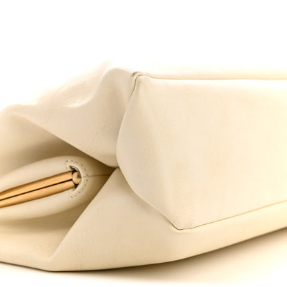 Celine Smooth Calfskin Eyelet Small Top Handle Bag White 12 of 15