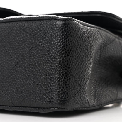 Chanel Caviar Quilted Small Double Flap Black 10 of 11