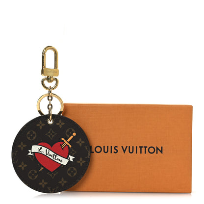 Louis Vuitton Monogram Stories Bag Charm Key Holder 4 of 4