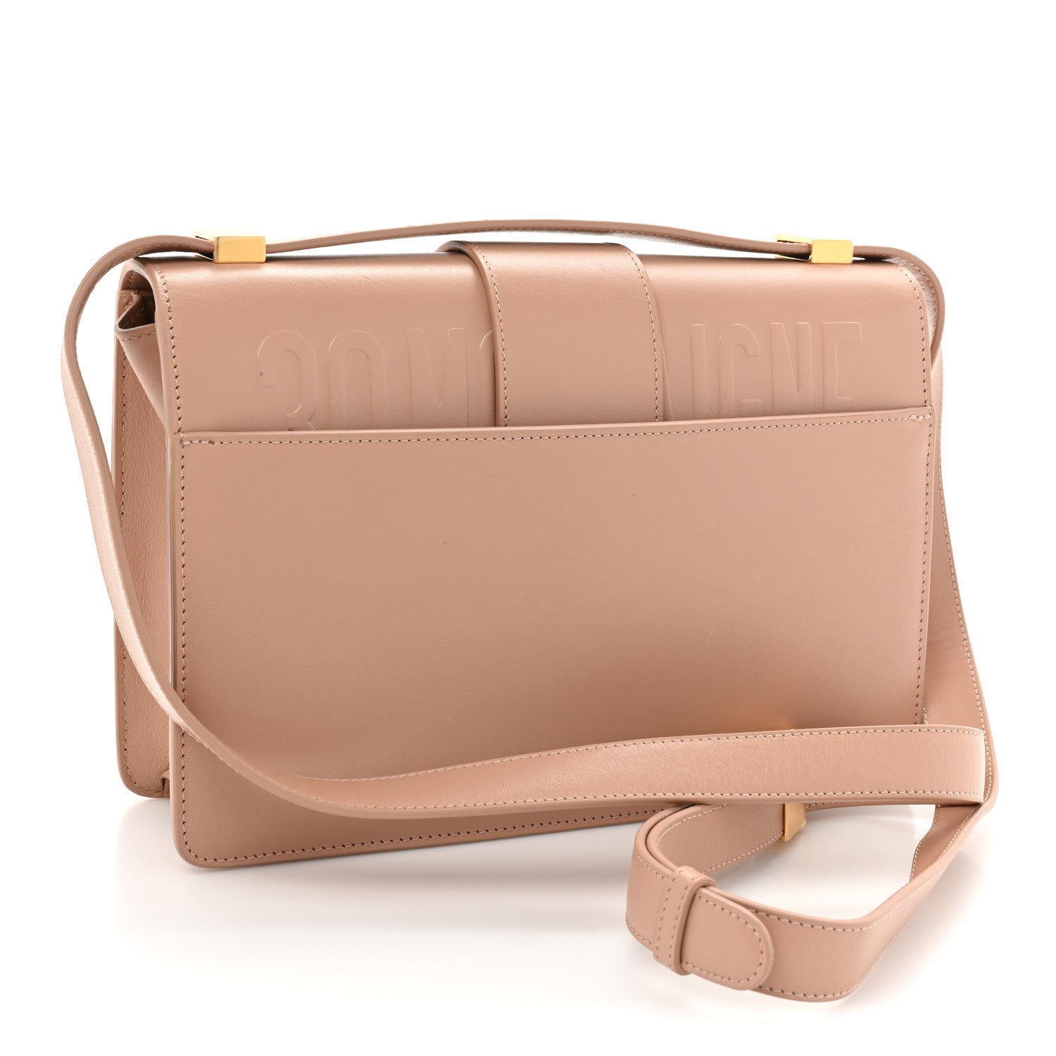 Christian Dior Box Calfskin 30 Montaigne Flap Bag Rose Des Vents 3 of 15