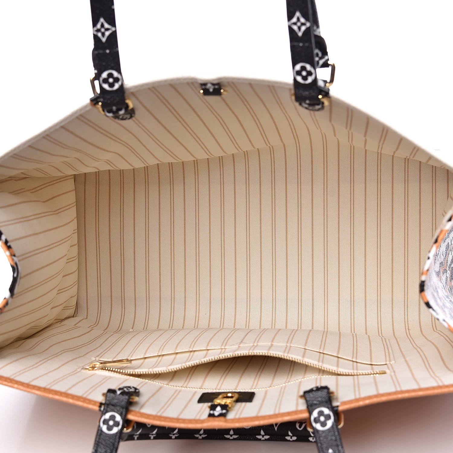 Louis Vuitton Monogram Giant Jungle Onthego GM Ivory 5 of 9