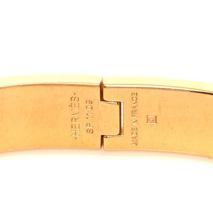 Hermes Enamel Narrow Clic Clac H Bracelet PM White 4 of 6