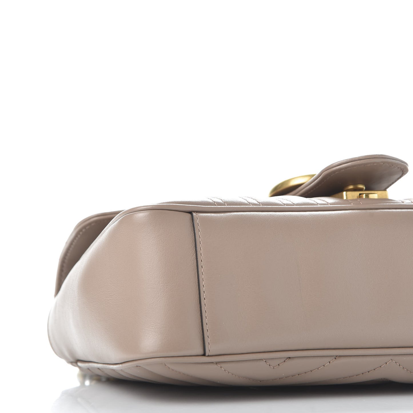 Calfskin Matelasse Small GG Marmont Shoulder Bag Porcelain Rose