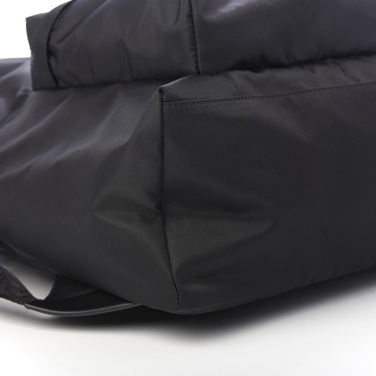 Nylon Palazzo Medusa Backpack Black