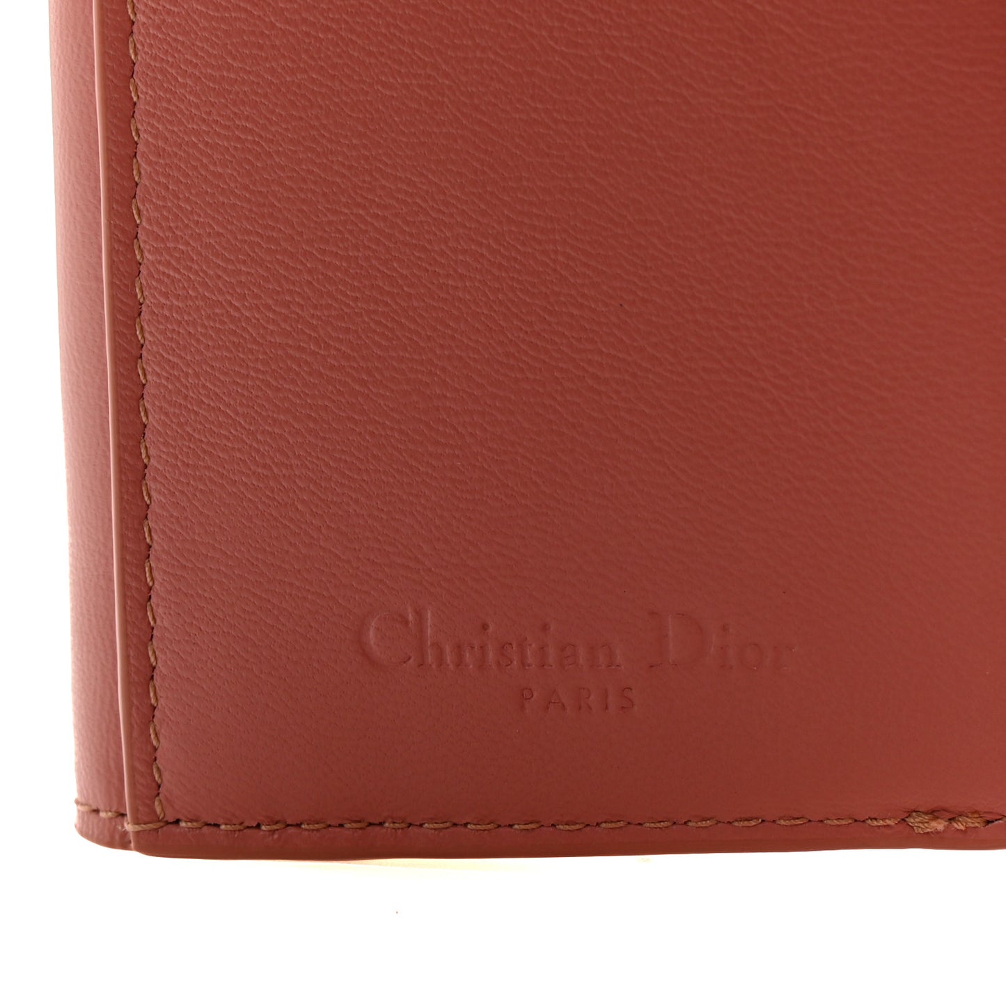 Patent Cannage Lady Dior Lotus Wallet Ethereal Pink