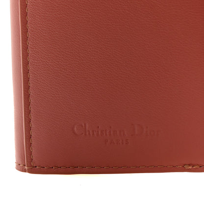 Christian Dior Patent Cannage Lady Dior Lotus Wallet Ethereal Pink 6 of 7