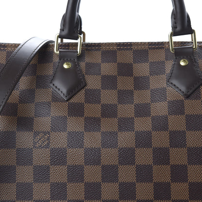 Louis Vuitton Damier Ebene Speedy Bandouliere 35 10 of 10