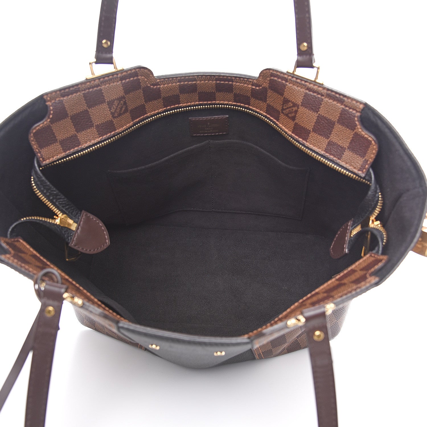 Louis Vuitton Damier Ebene Jersey Black 4 of 8