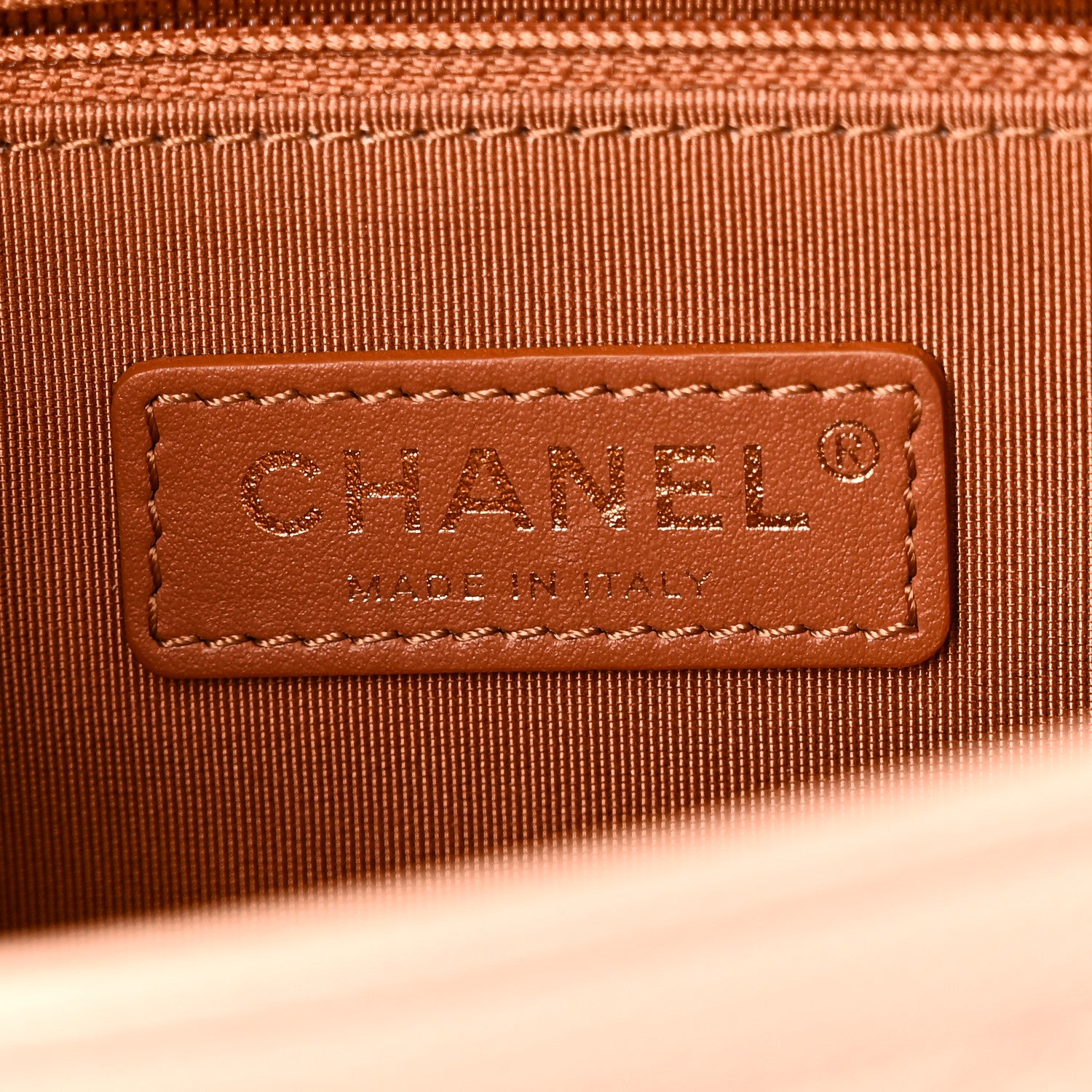 Chanel Caviar Quilted Sunset On The Sea Waist Bag Beige 6 of 10