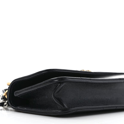 Chanel Lambskin Quilted Chanel 19 Flap Phone Holder With Chain Black 8 of 10
