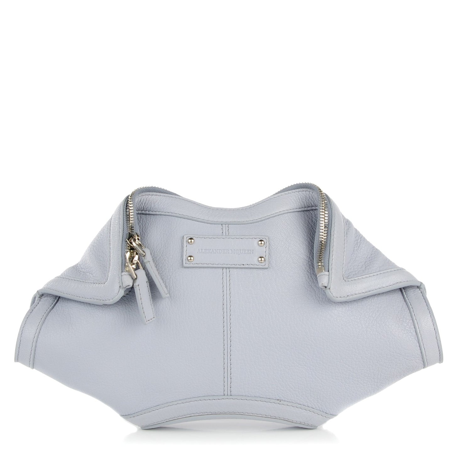 Calfskin De Manta Clutch Cloud Blue