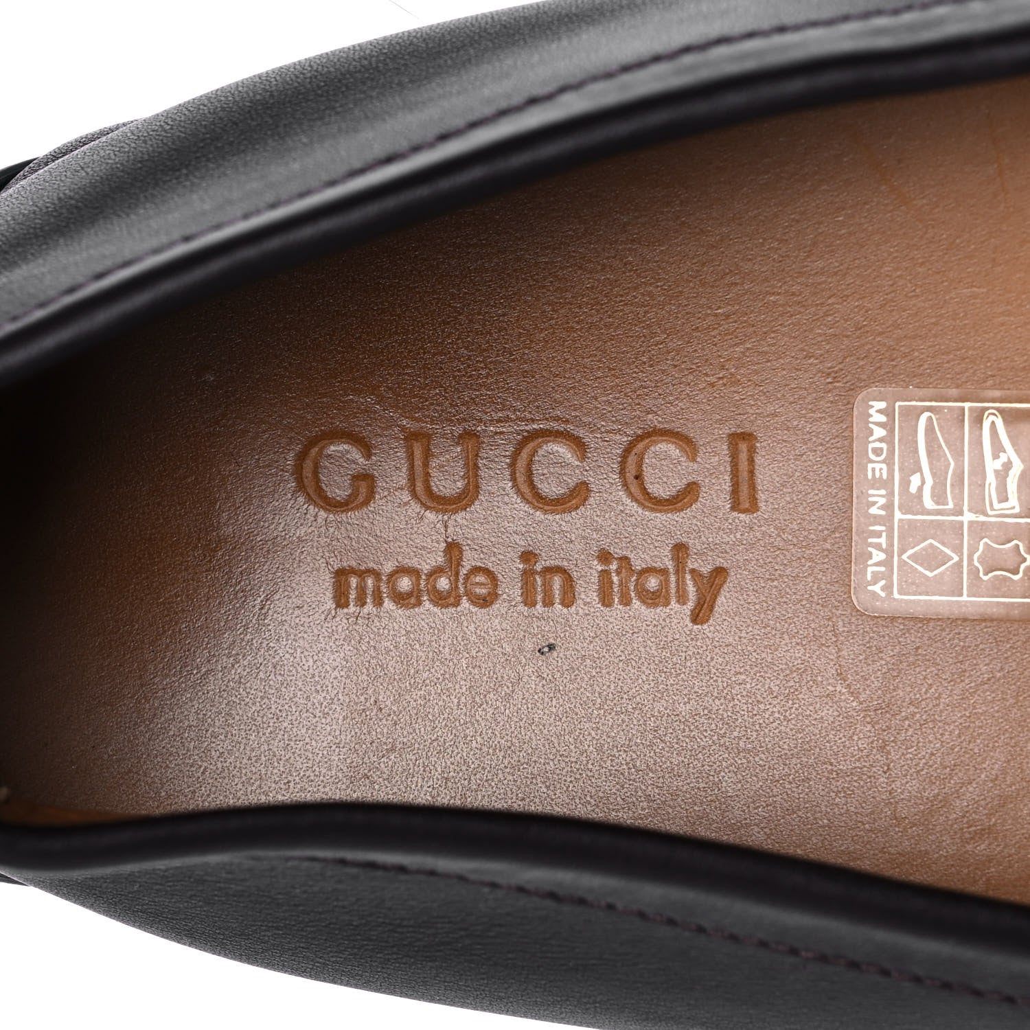 Gucci Calfskin Miro Soft Microguccissima Mens Driver Loafers 12 Dark Brown 8 of 11