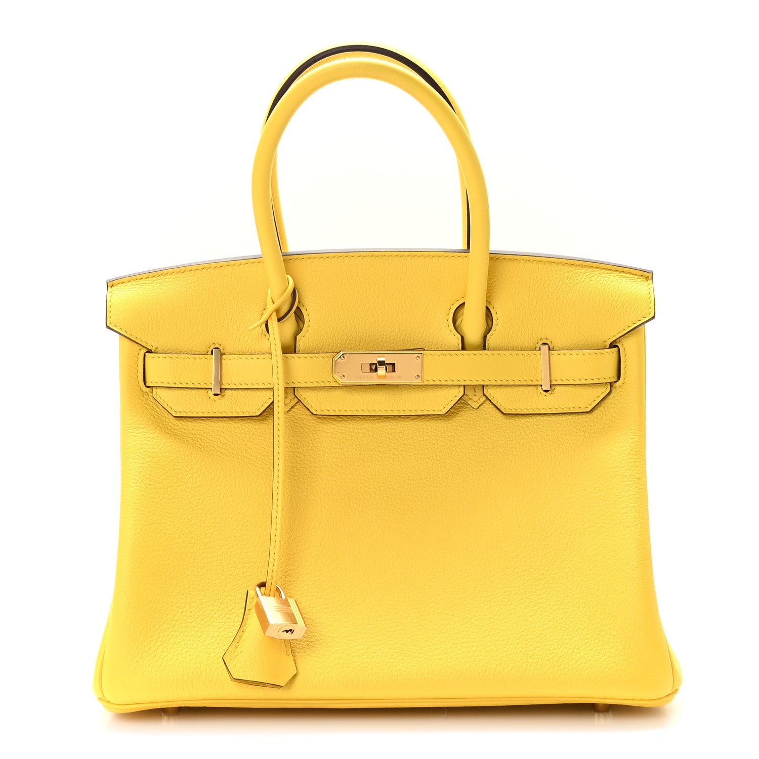 Hermes Taurillon Novillo Birkin 30 Jaune De Naples 1 of 12