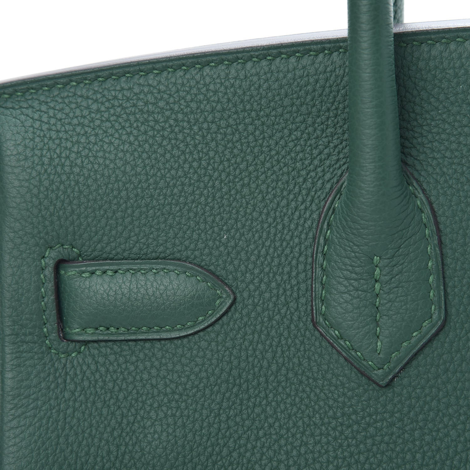 Hermes Togo Birkin 30 Malachite 14 of 15