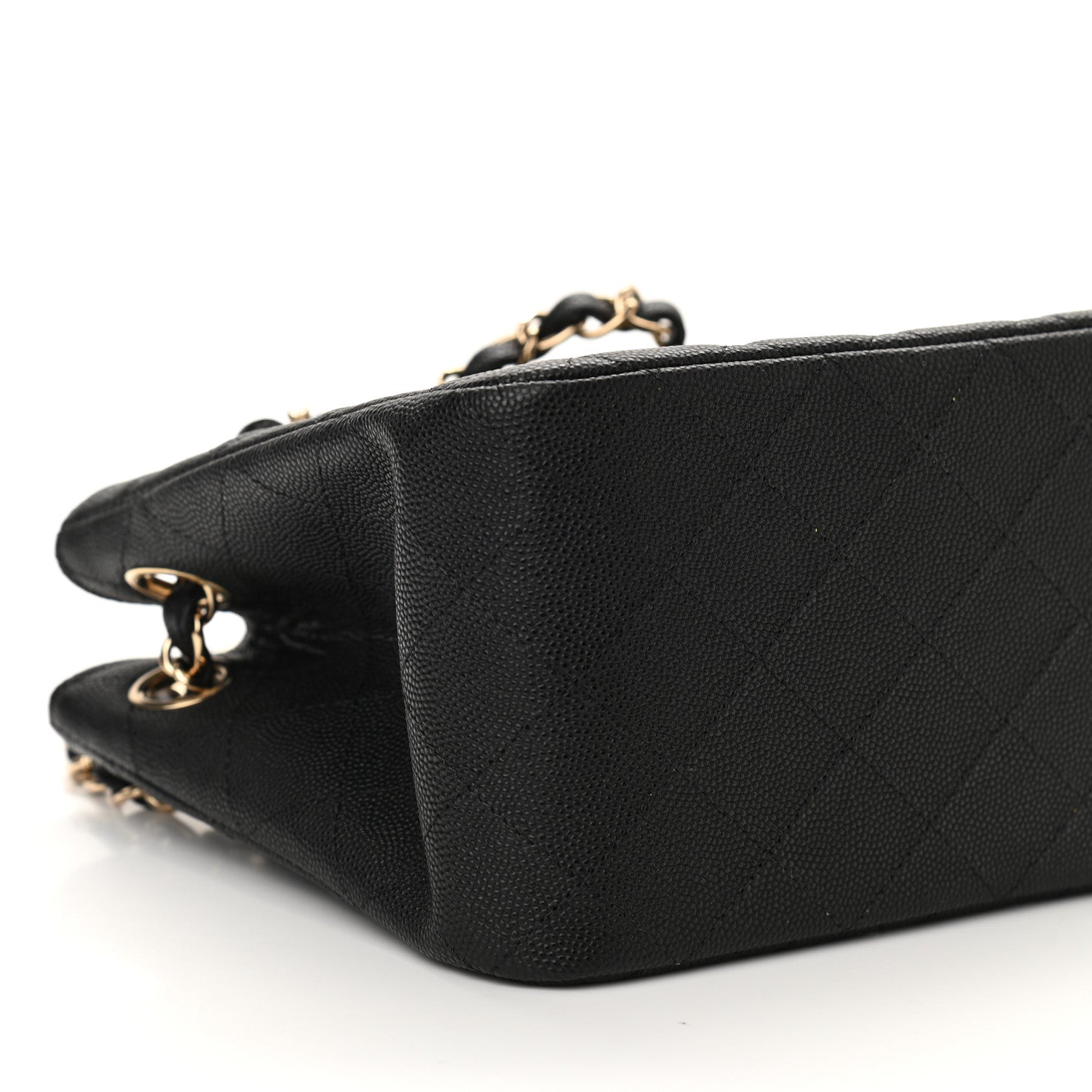 Chanel Caviar Quilted Mini Bucket Bag Black 9 of 11