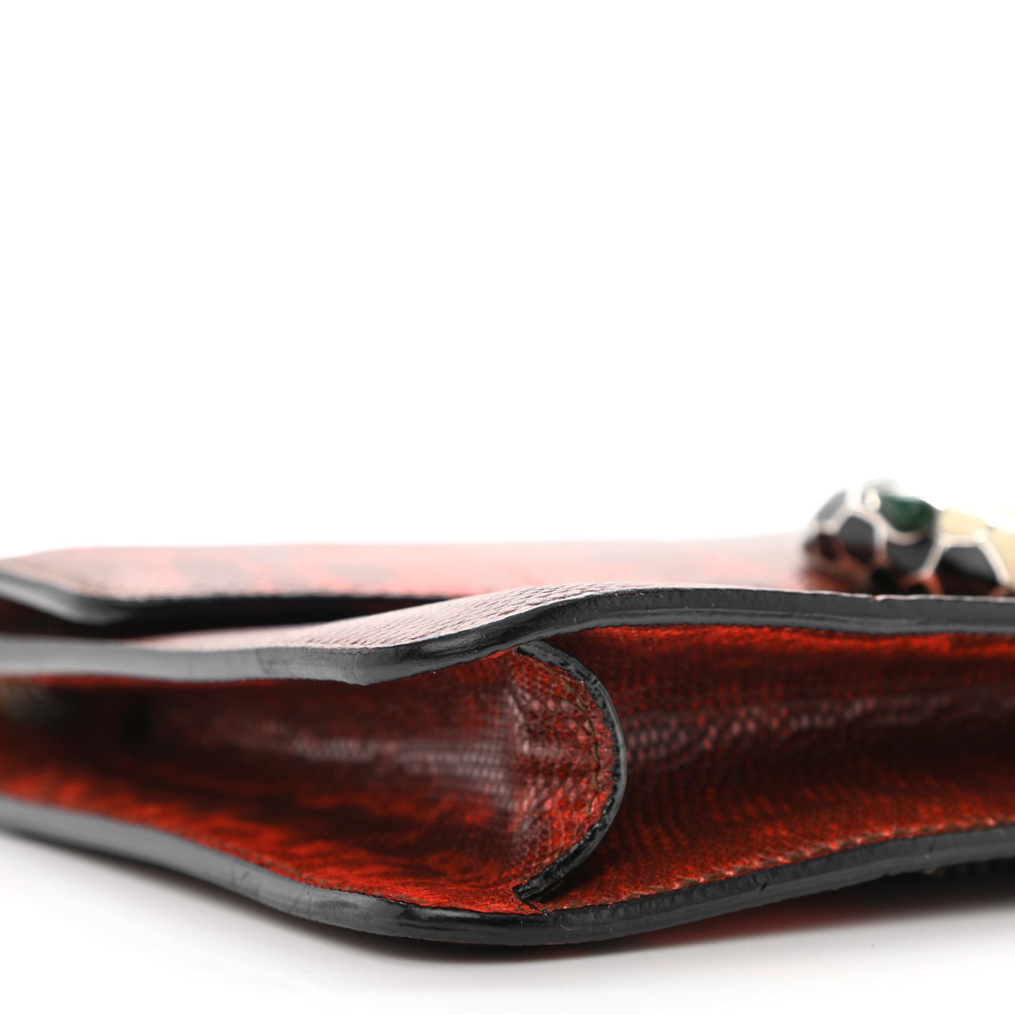 Karung Serpenti Forever Small Shoulder Bag Red