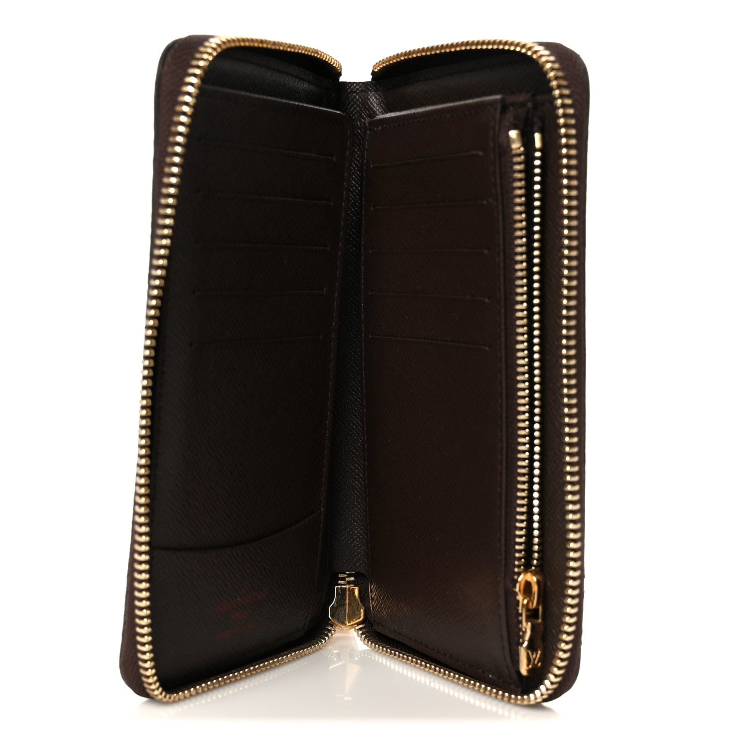 Louis Vuitton Damier Ebene Zippy Organizer Wallet 6 of 9