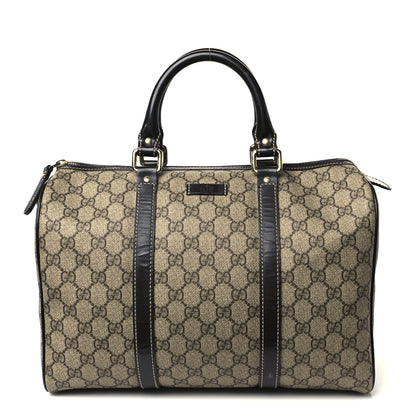Gucci GG Plus Monogram Medium Joy Boston Dark Brown 1 of 11