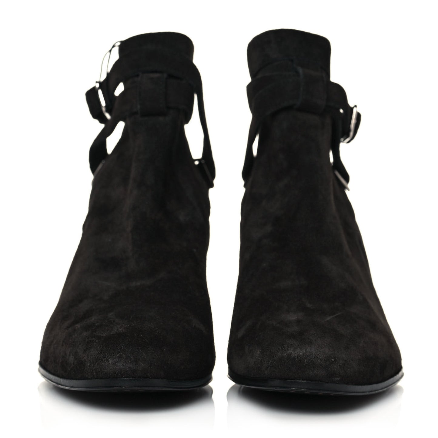 Suede Jodhpur Calfskin Blake Ankle Boots 37.5 Black