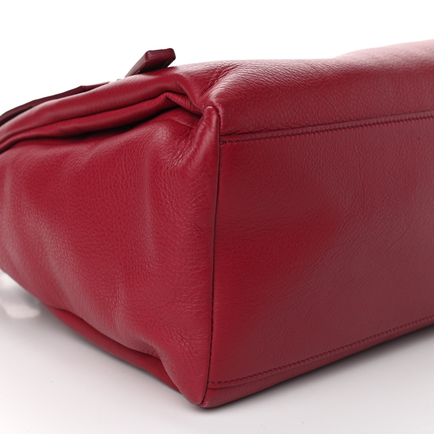 Givenchy Waxy Grained Calfskin Medium Pandora Pure Flap Bag Red 9 of 12