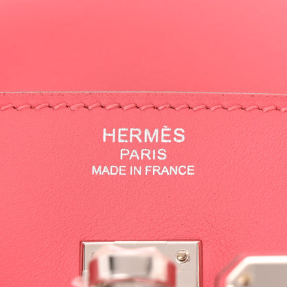 Hermes Swift Birkin 25 Rose Azalee 6 of 10