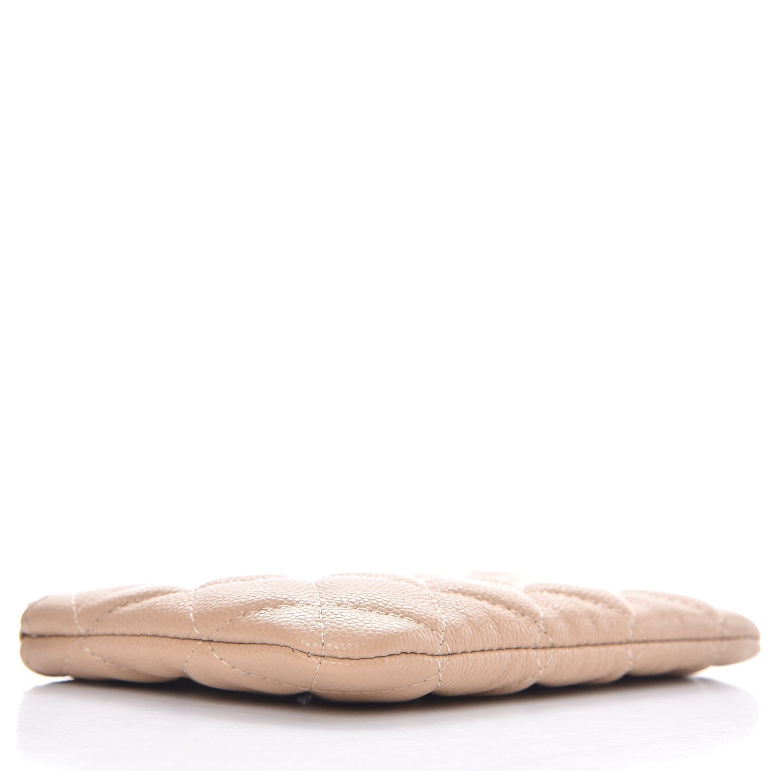 Chanel Caviar Quilted Small Cosmetic Case Beige 4 of 8