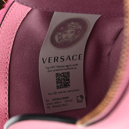Versace Grained Calfskin Medusa Vanity Case Pink 6 of 9