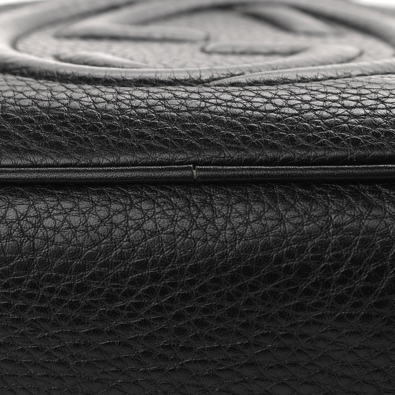 Gucci Pebbled Calfskin Small Soho Disco Bag Black 16 of 17