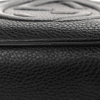 Gucci Pebbled Calfskin Small Soho Disco Bag Black 16 of 17