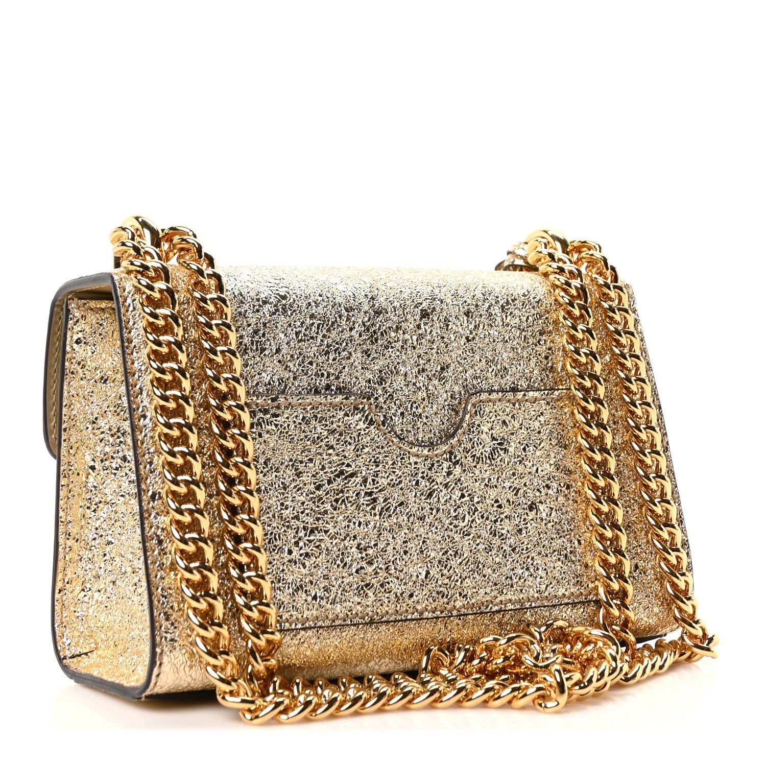 Gucci Galassia Small Padlock Shoulder Bag Platino 3 of 10