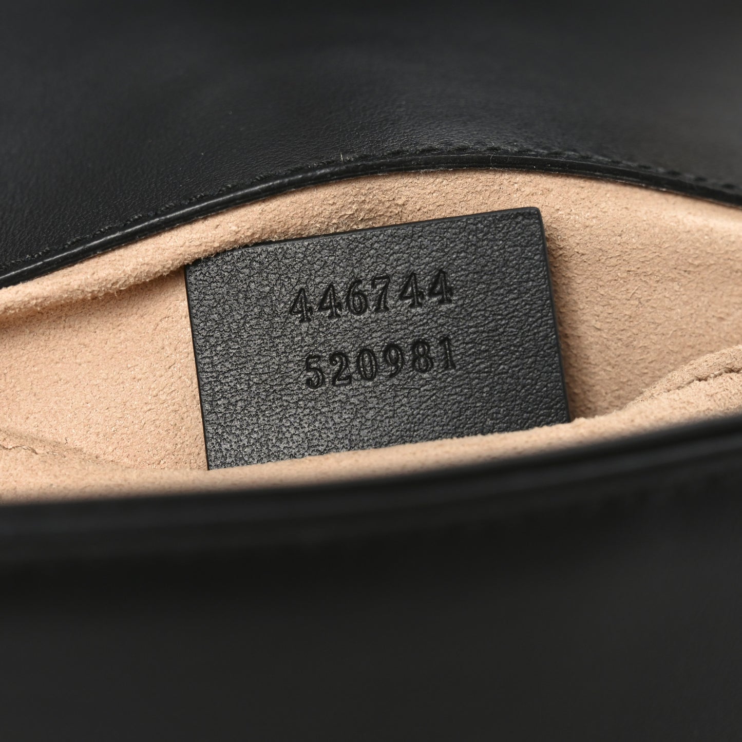 Calfskin Matelasse Mini GG Marmont Shoulder Bag Black