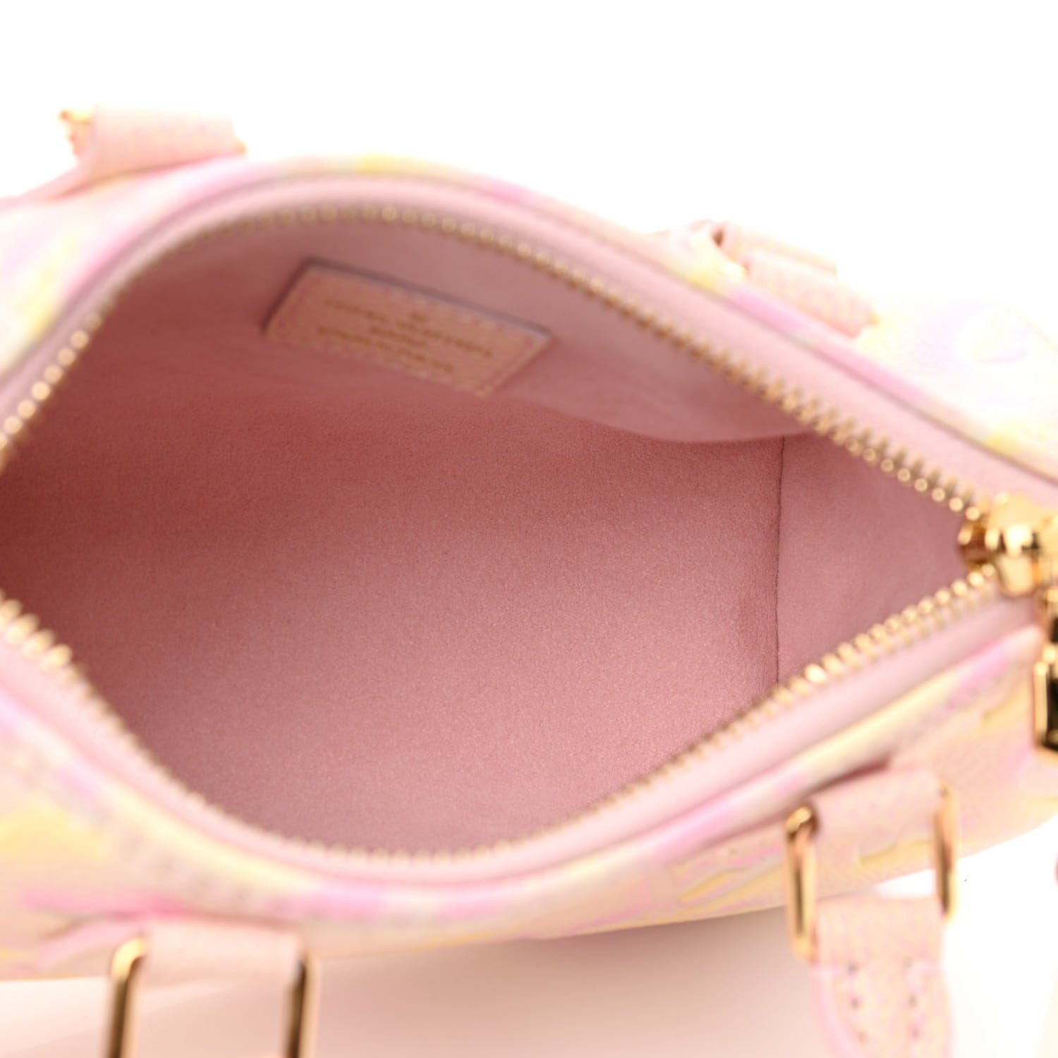 Louis Vuitton Empreinte Monogram Summer Stardust Nano Speedy Pink 5 of 7