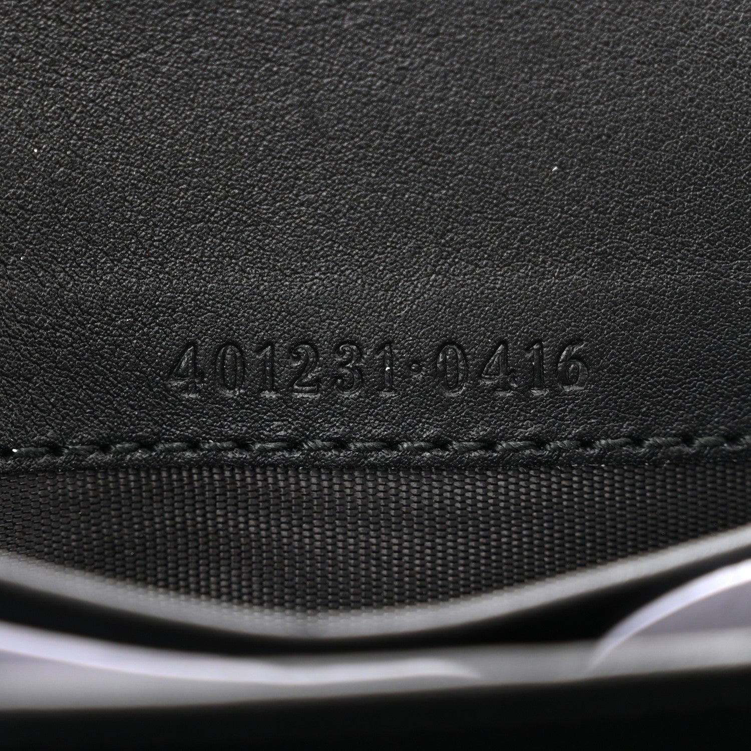 Gucci Velvet GG Monogram Mini Dionysus Chain Wallet Black 7 of 11