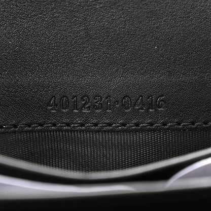 Gucci Velvet GG Monogram Mini Dionysus Chain Wallet Black 7 of 11