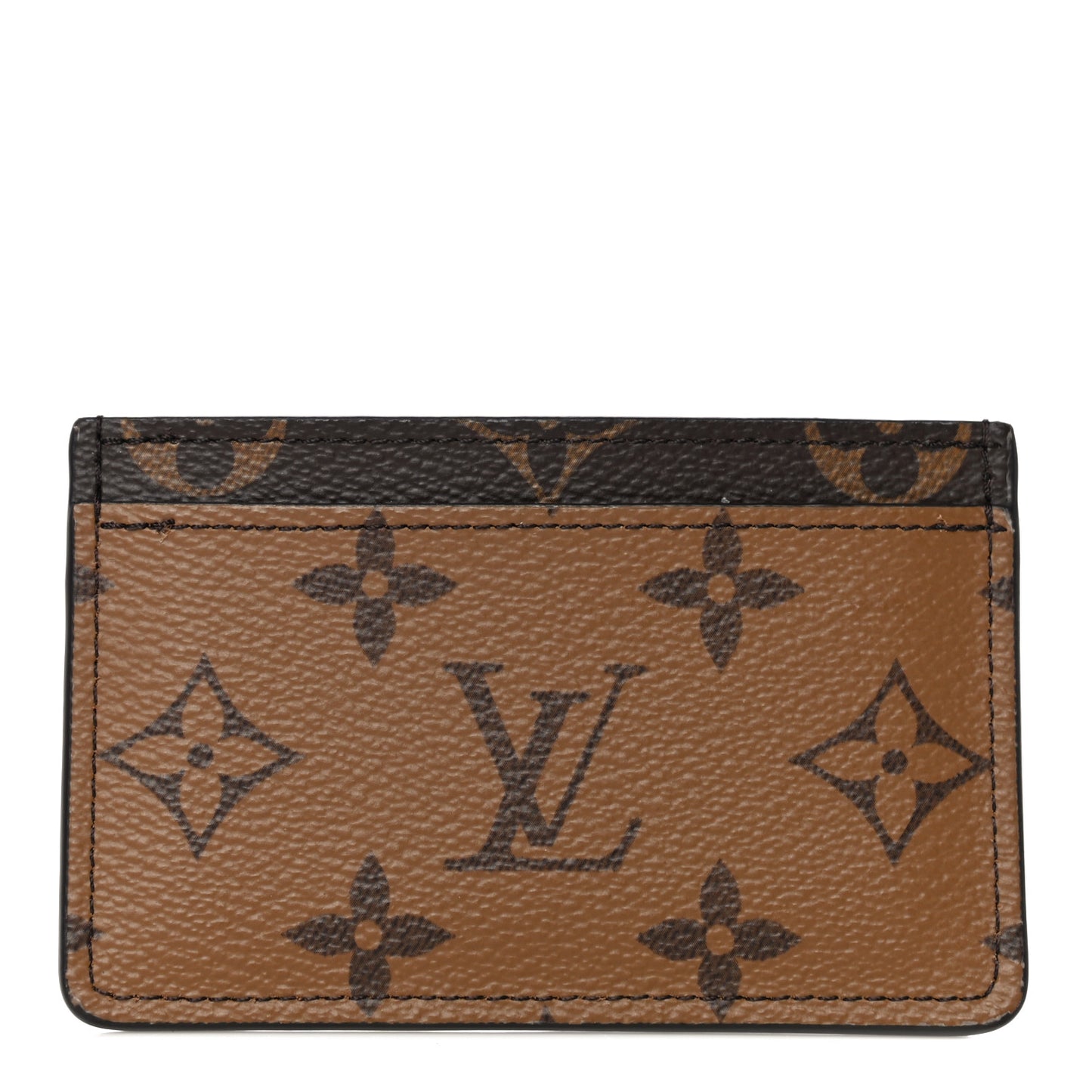 Reverse Monogram Card Holder