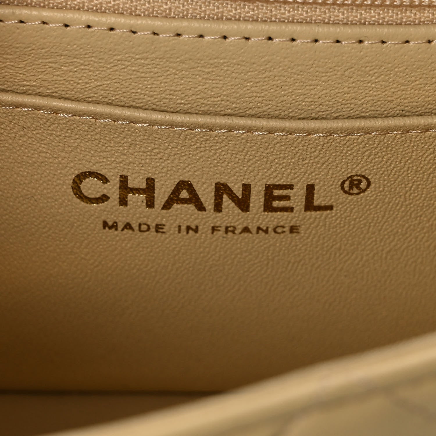 Chanel Lambskin Quilted Mini Top Handle Rectangular Flap Yellow 5 of 10