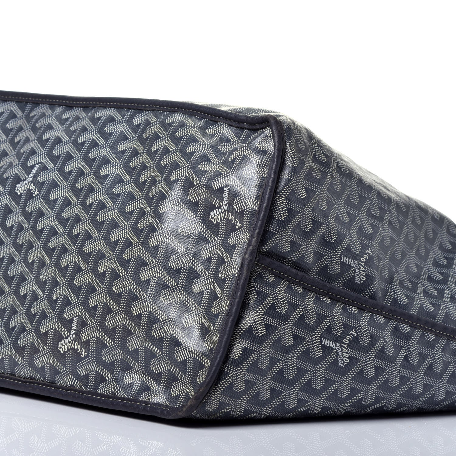 Goyard Goyardine Reversible Anjou GM Grey 13 of 14