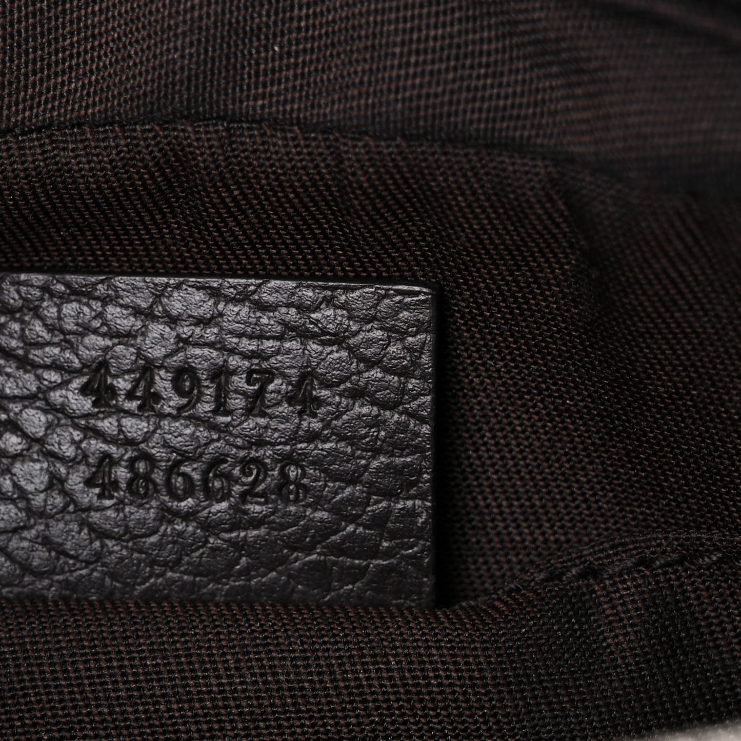 Monogram Belt Bag Dark Brown