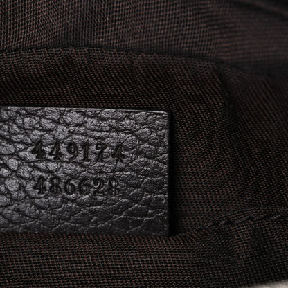 Gucci Monogram Belt Bag Dark Brown 7 of 10