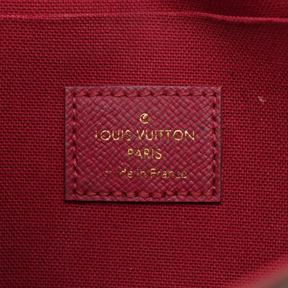 Louis Vuitton Monogram Pochette Felicie Chain Wallet Fuchsia 6 of 10
