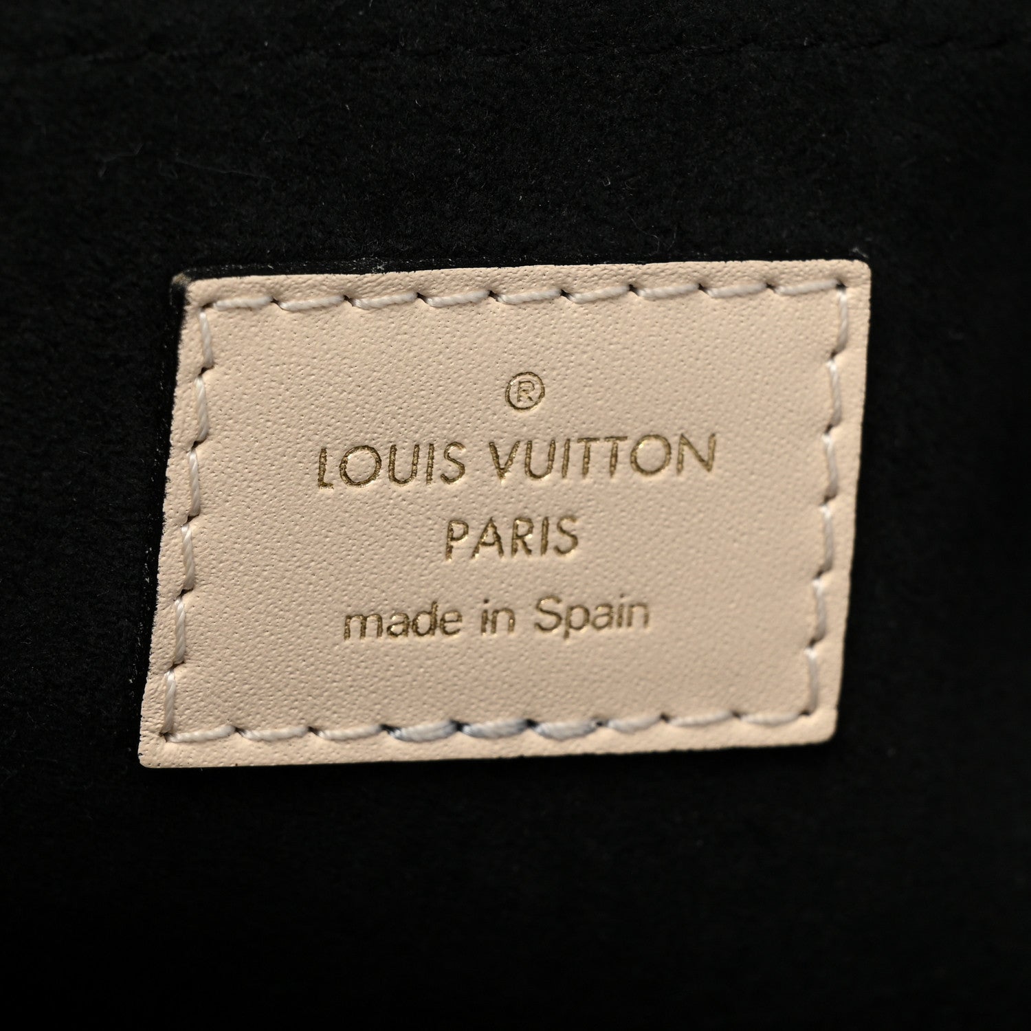 Louis Vuitton Monogram Braided Montaigne MM Creme Beige 8 of 10