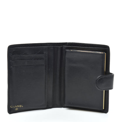Chanel Caviar Timeless CC French Wallet Black 5 of 7