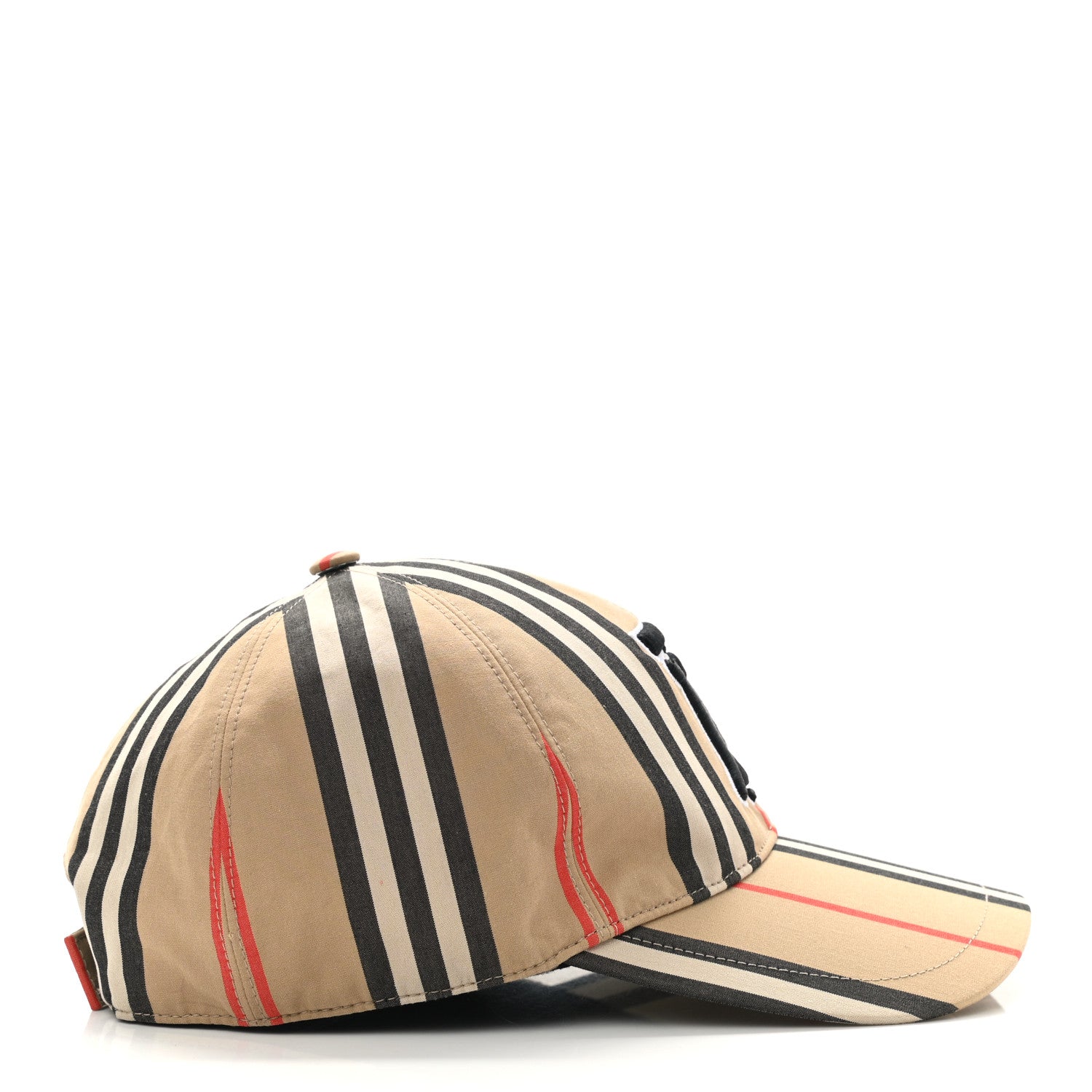 Burberry Cotton Vintage Check Monogram Baseball Hat M Archive Beige 5 of 8