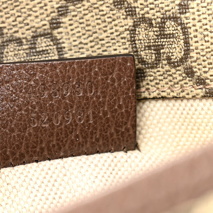 Gucci GG Supreme Monogram Neo Vintage Web Belt Bag Brown 7 of 11