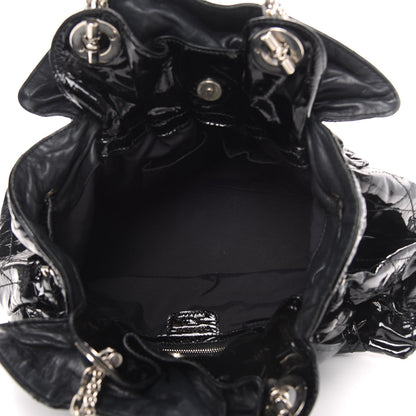 Christian Dior Patent Cannage Medium Le Trente Tote Black 5 of 10